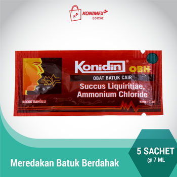 Konidin OBH sachet 7 ml (dijual per 5 sachet)