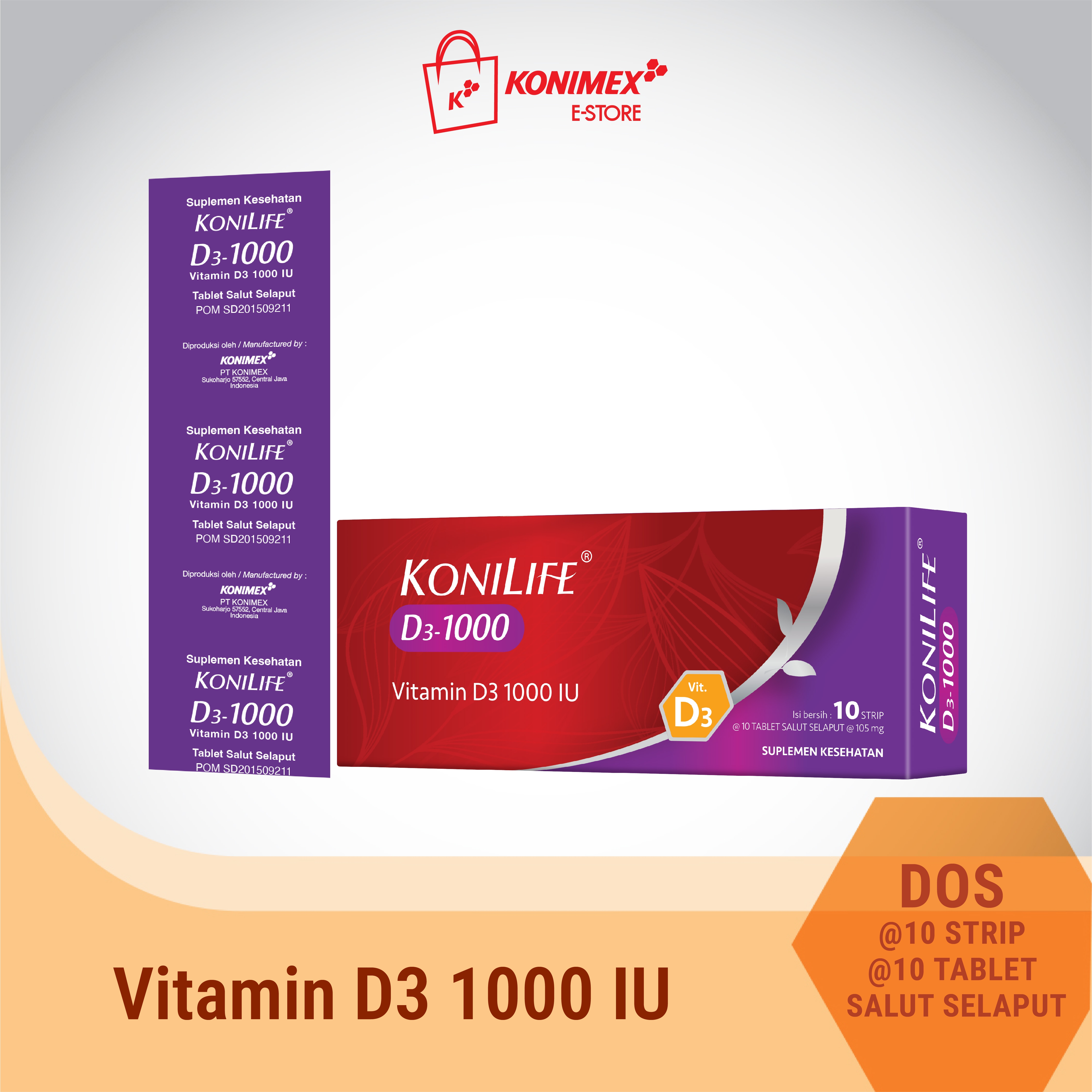 Konilife D1000 - box