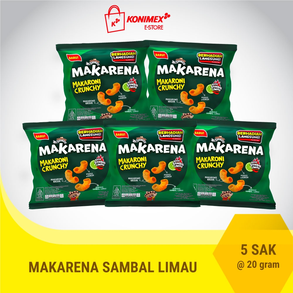 Mr Sarmento Makarena Rasa Sambel Limau 20 g 5 sachet