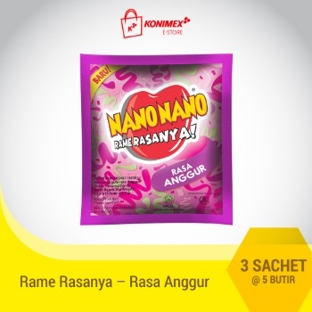 NANO NANO Anggur isi 5 butir