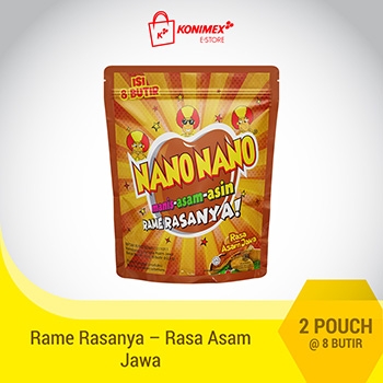 NANO NANO Asam Jawa isi 8 butir 2 pouch