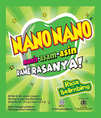 NANO NANO MANISAN BELIMBING (dijual per 3 sachet)