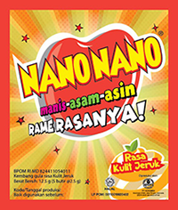 NANO NANO MANISAN KULIT JERUK (dijual per 3 sachet)
