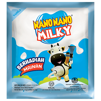 NANO NANO MILKY VANILA (dijual per 3 sachet)