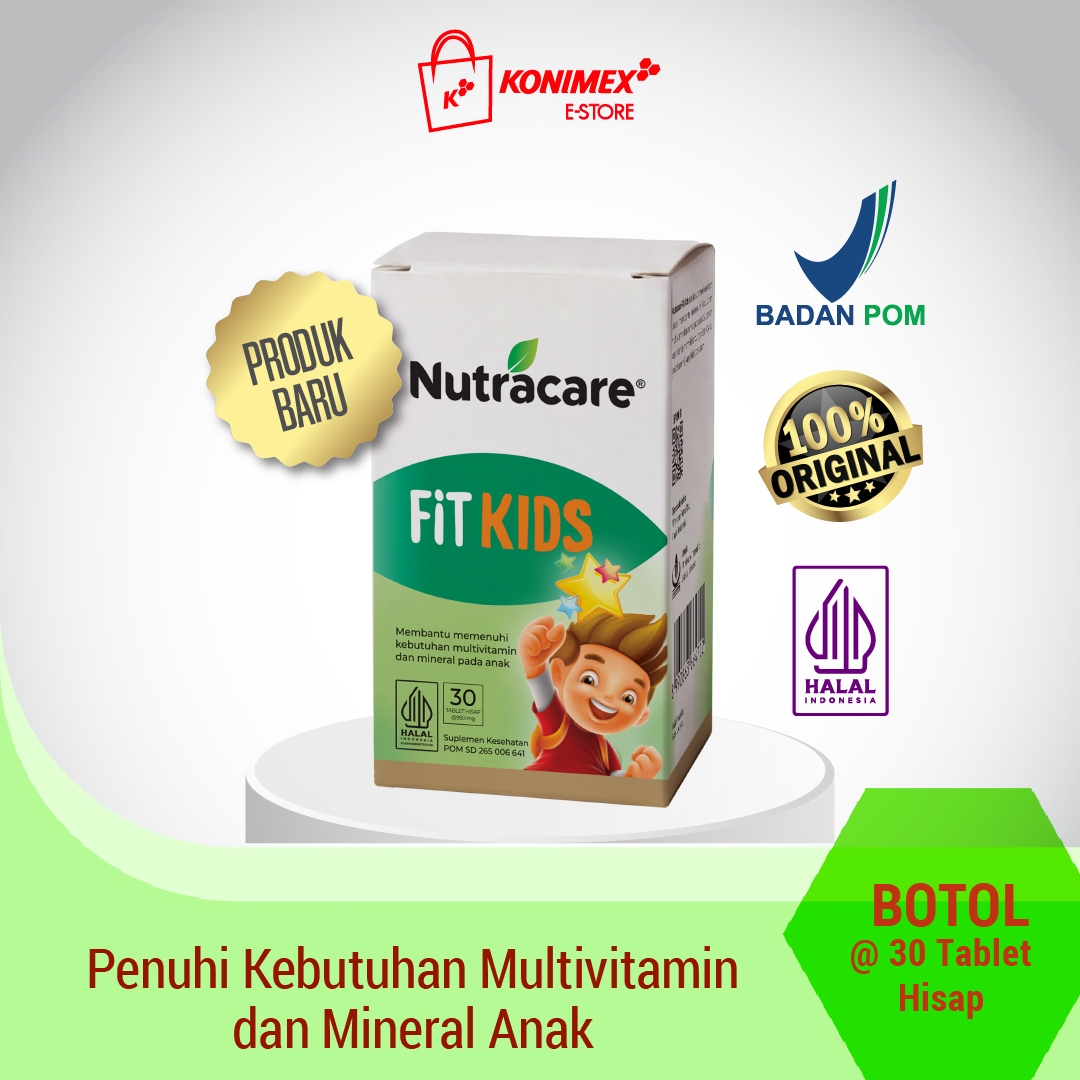 Nutracare Fit Kids 30 Tablet Hisap