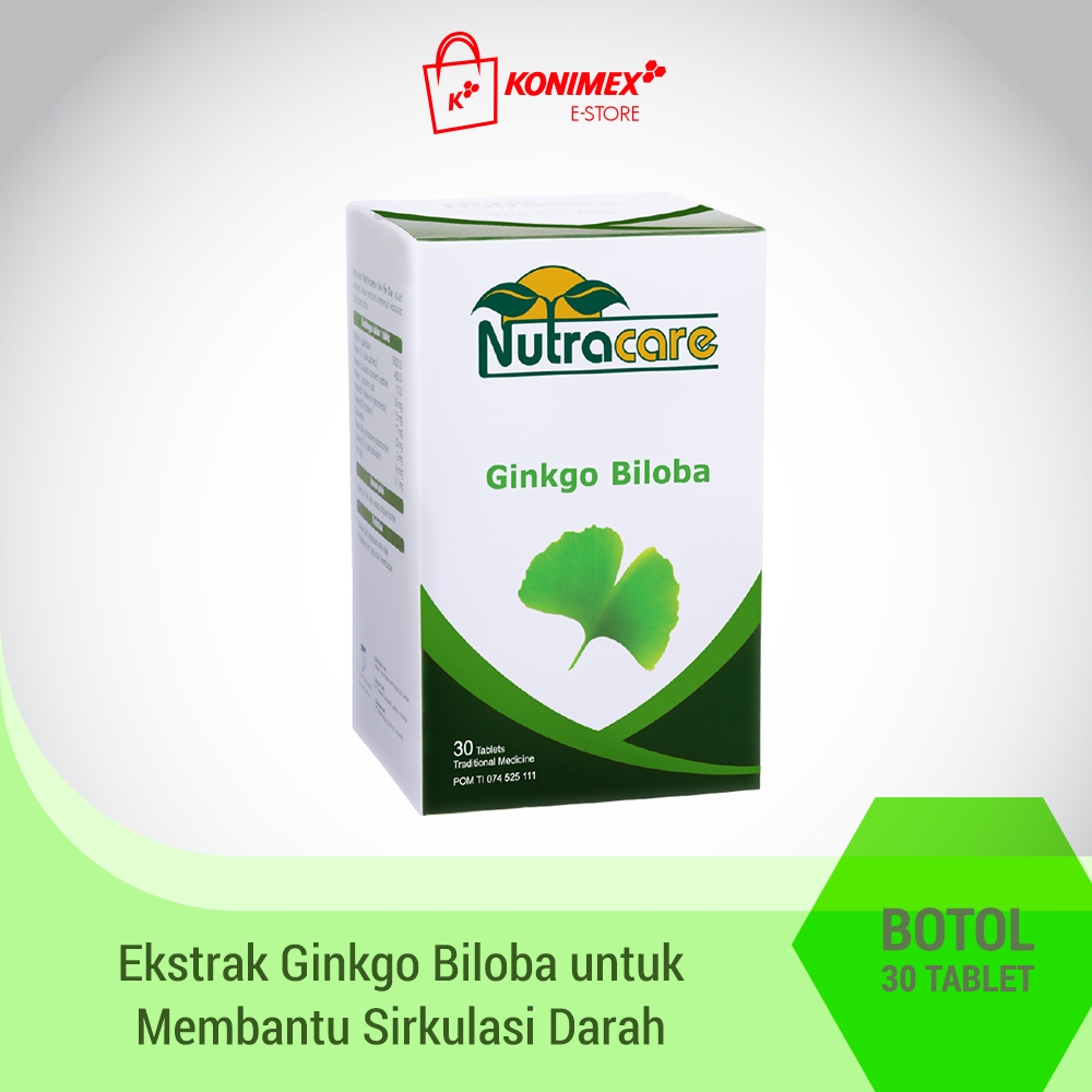 Nutracare Gingko Biloba 30 kapsul