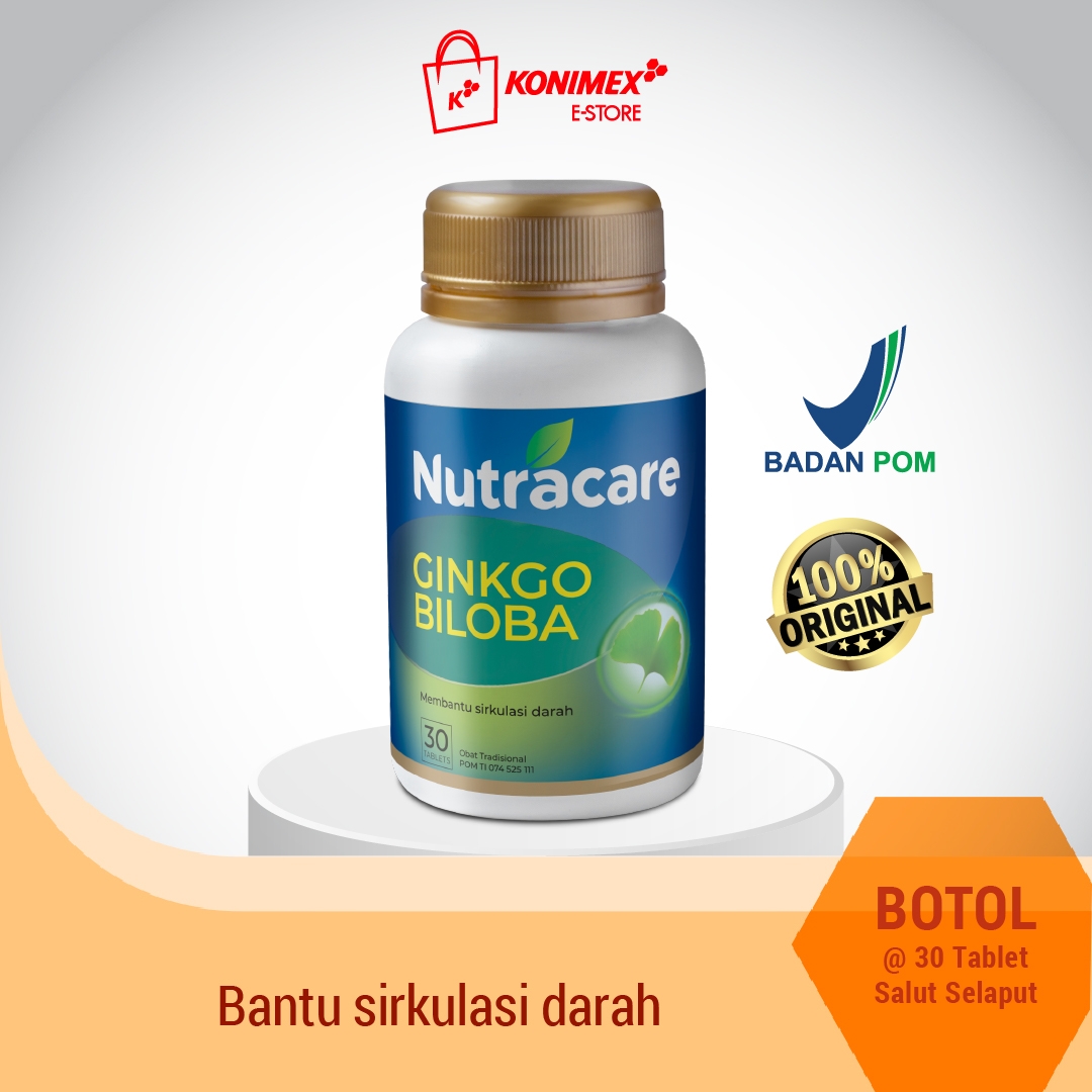 Nutracare Ginkgo Biloba 30 kapsul