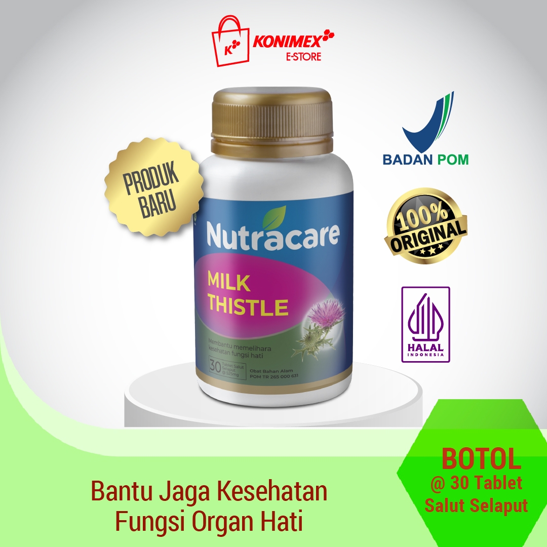 Nutracare Milk Thistle 30 Tablet Salut Selaput