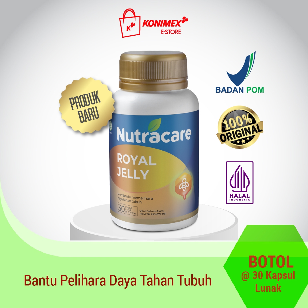 Nutracare Royal Jelly 30 Kapsul Lunak