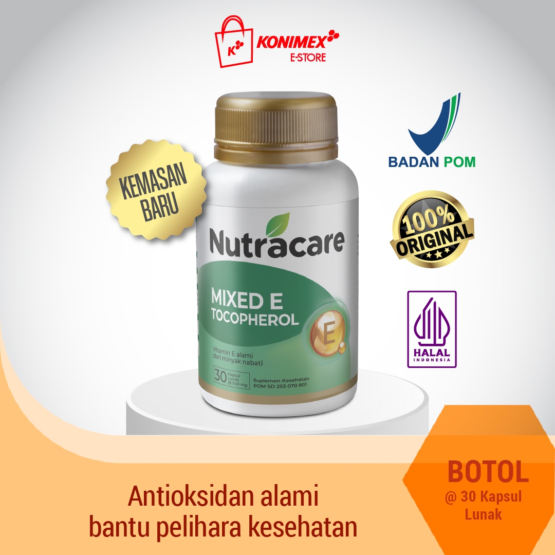 Nutracare Vit E Mixed Tocopherols 400 IU