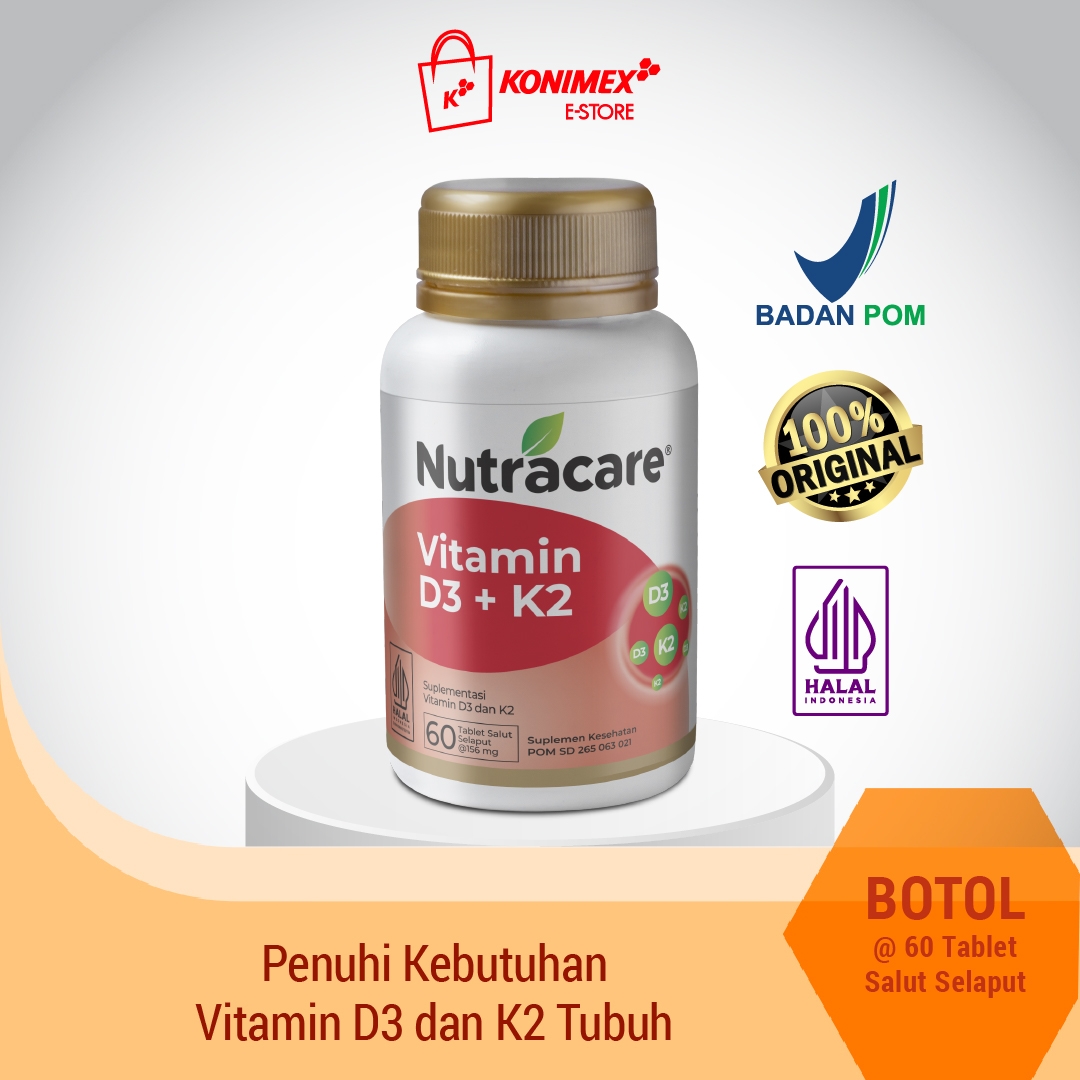 Nutracare Vitamin D3+K2