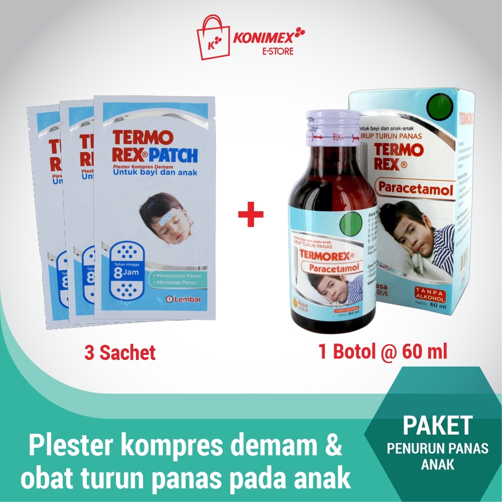 Termorex Paket Penurun Panas Anak