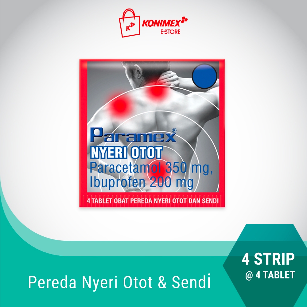 Paramex Nyeri Otot tablet pereda nyeri otot dan sendi 4 stri