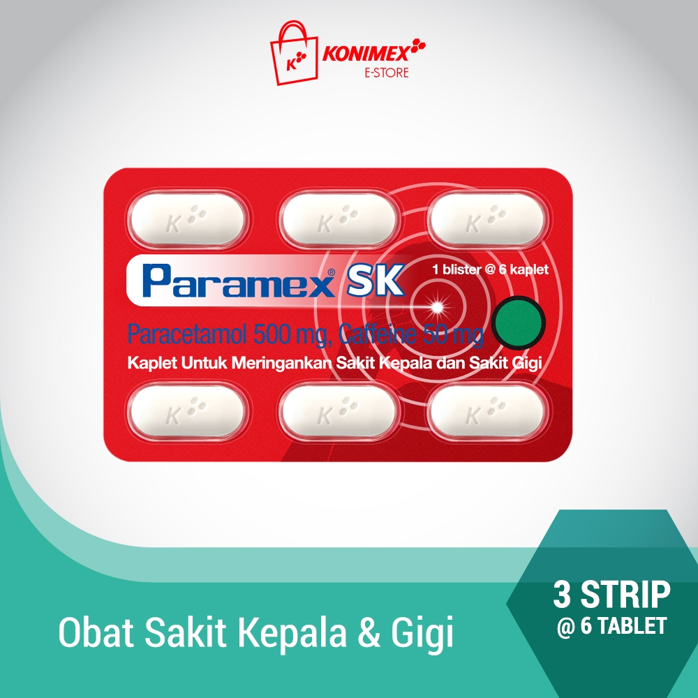 Paramex SK Obat Sakit Kepala & Gigi