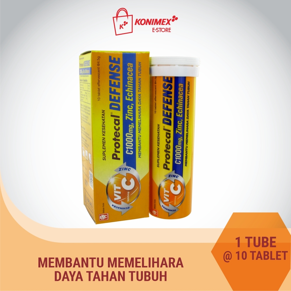 Protecal Defense Vitamin C Tube isi 10 Memelihara Daya Tahan