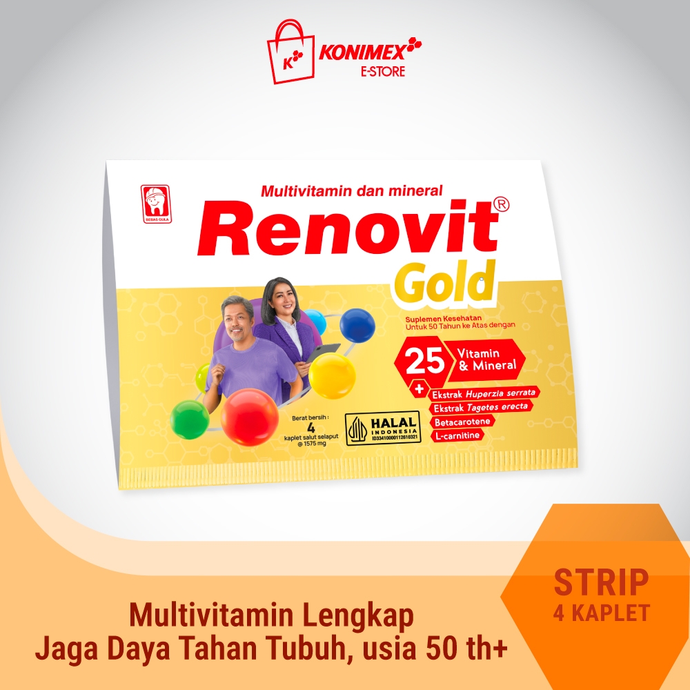 Renovit Gold Multivitamin & Mineral Strip 4
