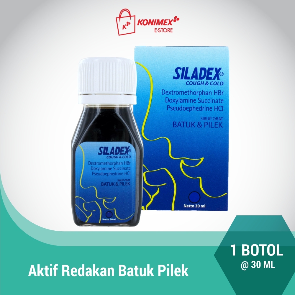 Siladex Cough & Cold Sirup Obat Batuk dan Pilek Botol 30 ml