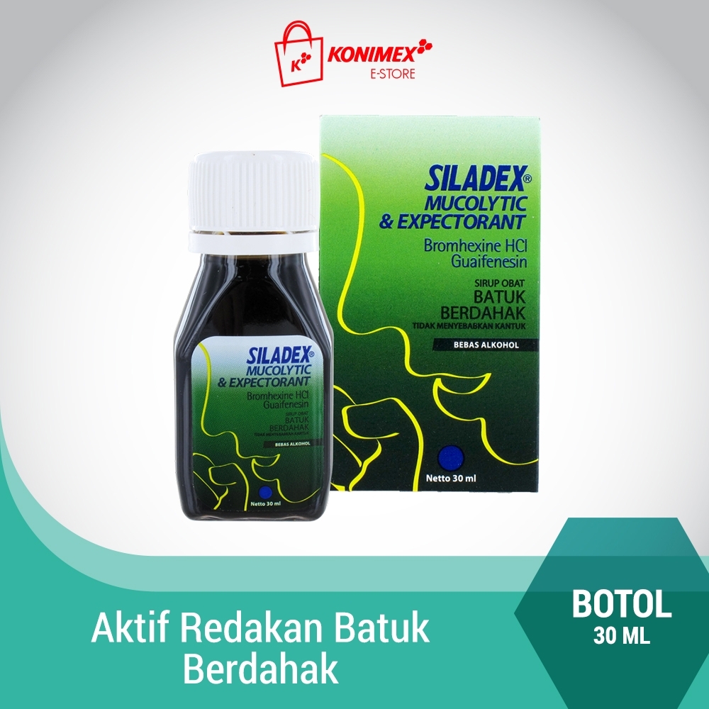 SILADEX MUCOLYTIC EXPECTORANT 30 ML