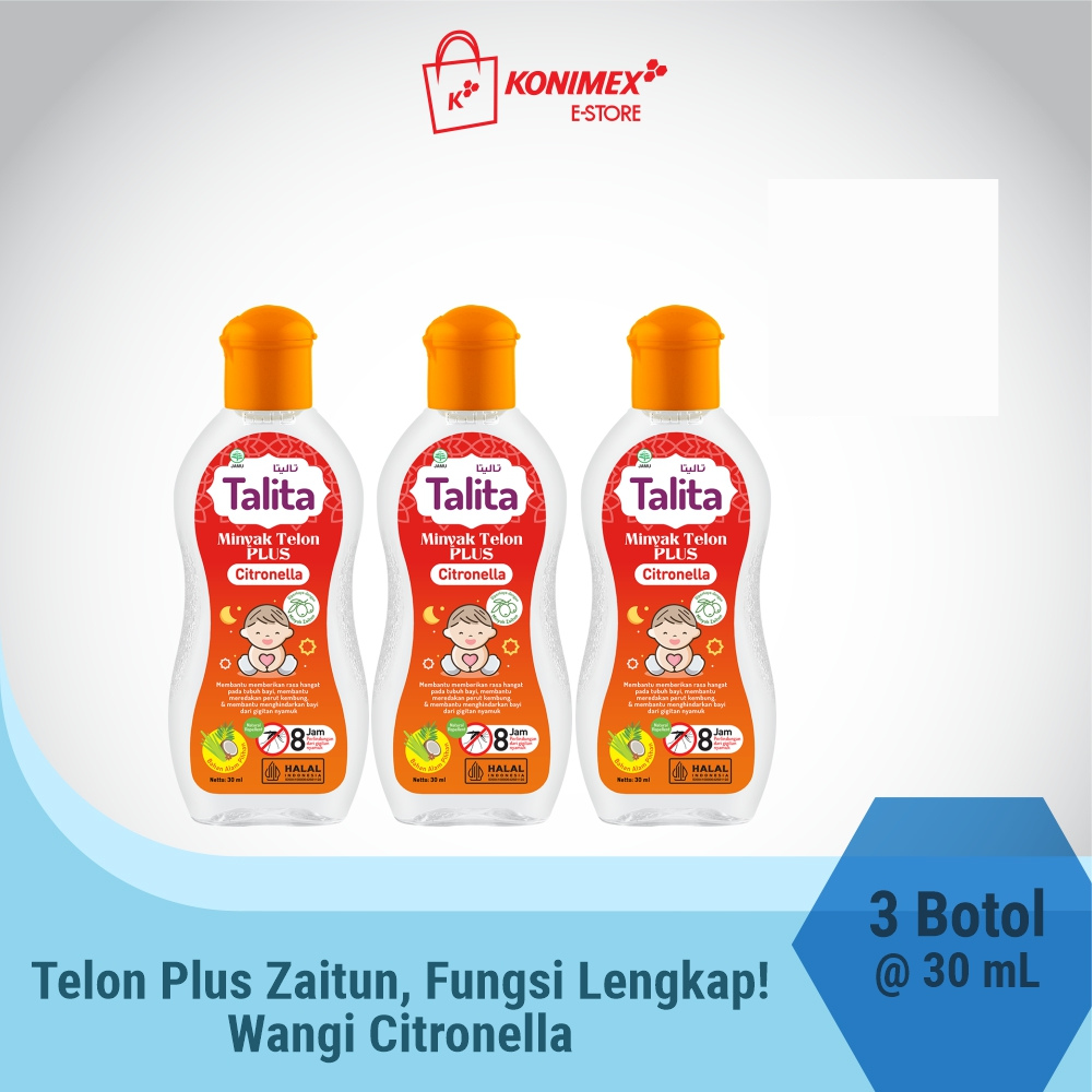 Talita Citronella Bundling 30 ml Paket 3 botol