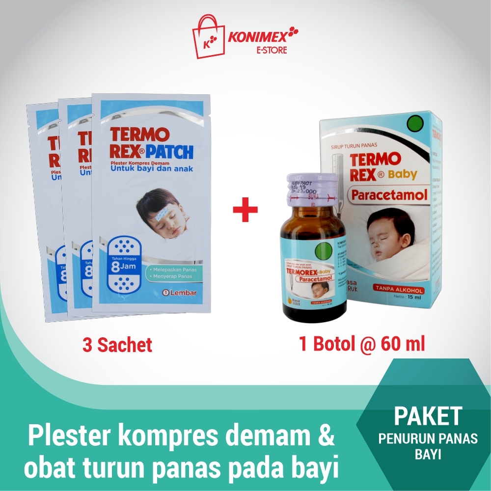 Termorex Paket Penurun Panas Bayi