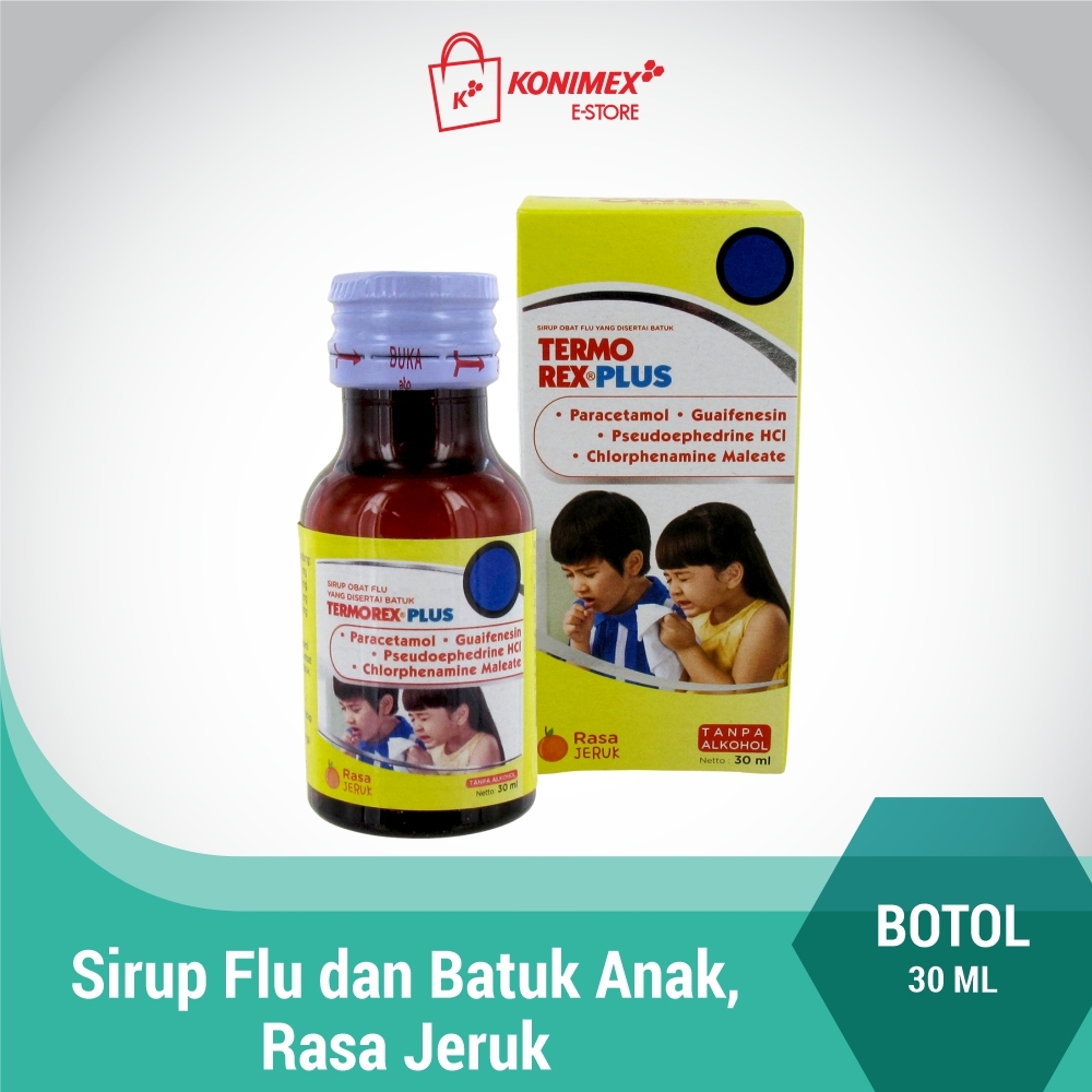 Termorex Plus Sirup Obat Flu dan Batuk 30 ml