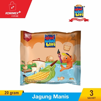 TINI WINI BITI JAGUNG MANIS (dijual per 3 sak)
