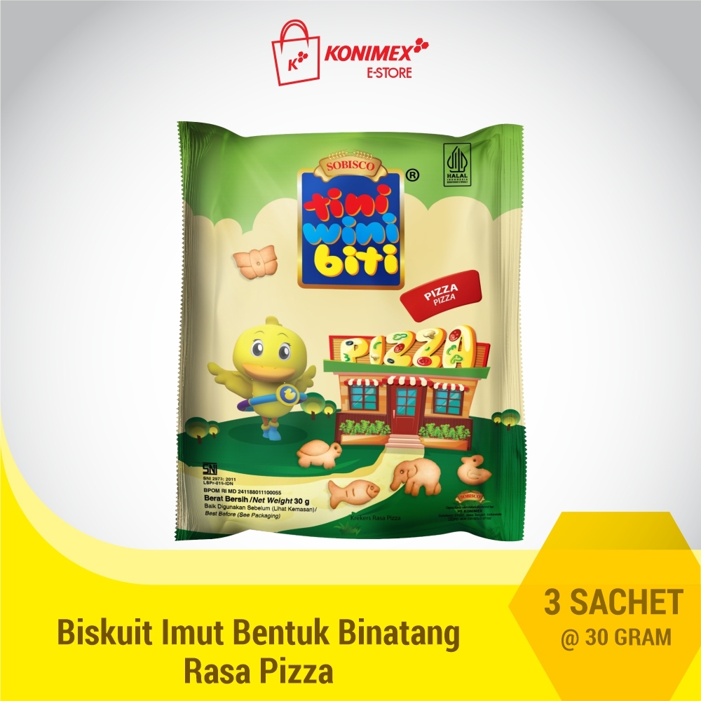 TINI WINI BITI Pizza 30 gr 3 sachet