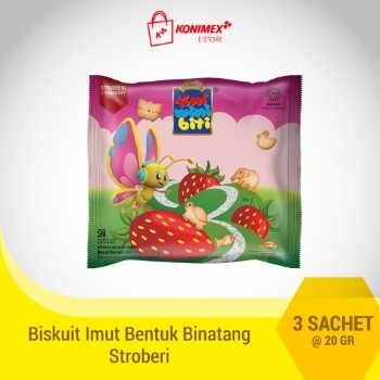 TINI WINI BITI Stroberi 20 g 3 sachet