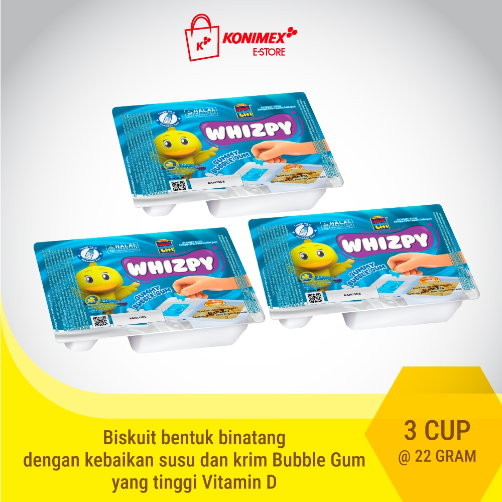 Tini Wini Biti Whizpy Gummy Bubble Gum