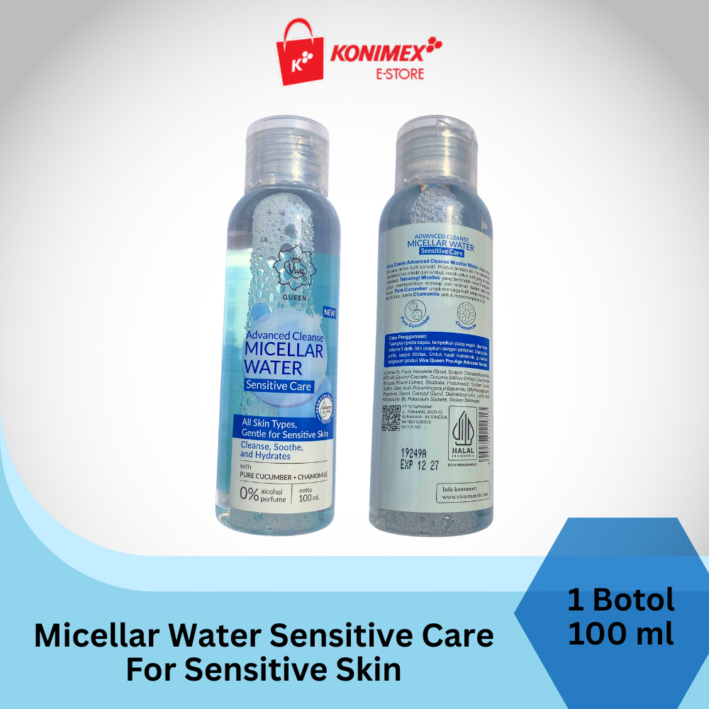 Viva Queen Advanced Micellar Water For Sensitive Skin