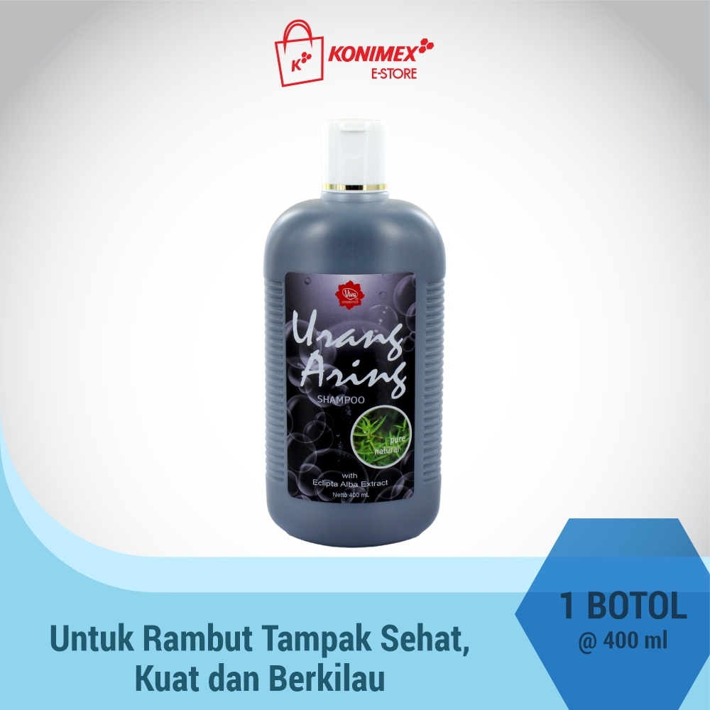 Viva Shampoo Urang Aring Rambut Hitam Berkilau - 400ml