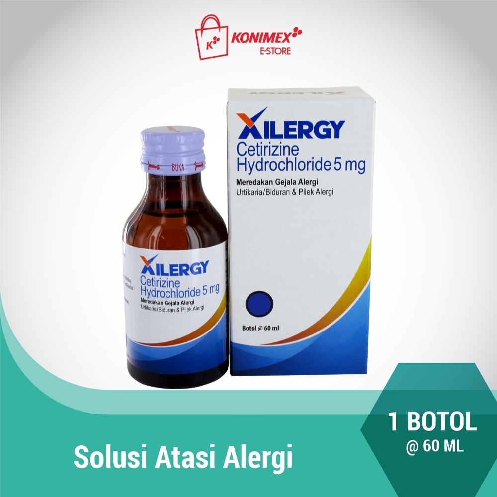 Xilergy Botol 60 ml Solusi Atasi Alergi