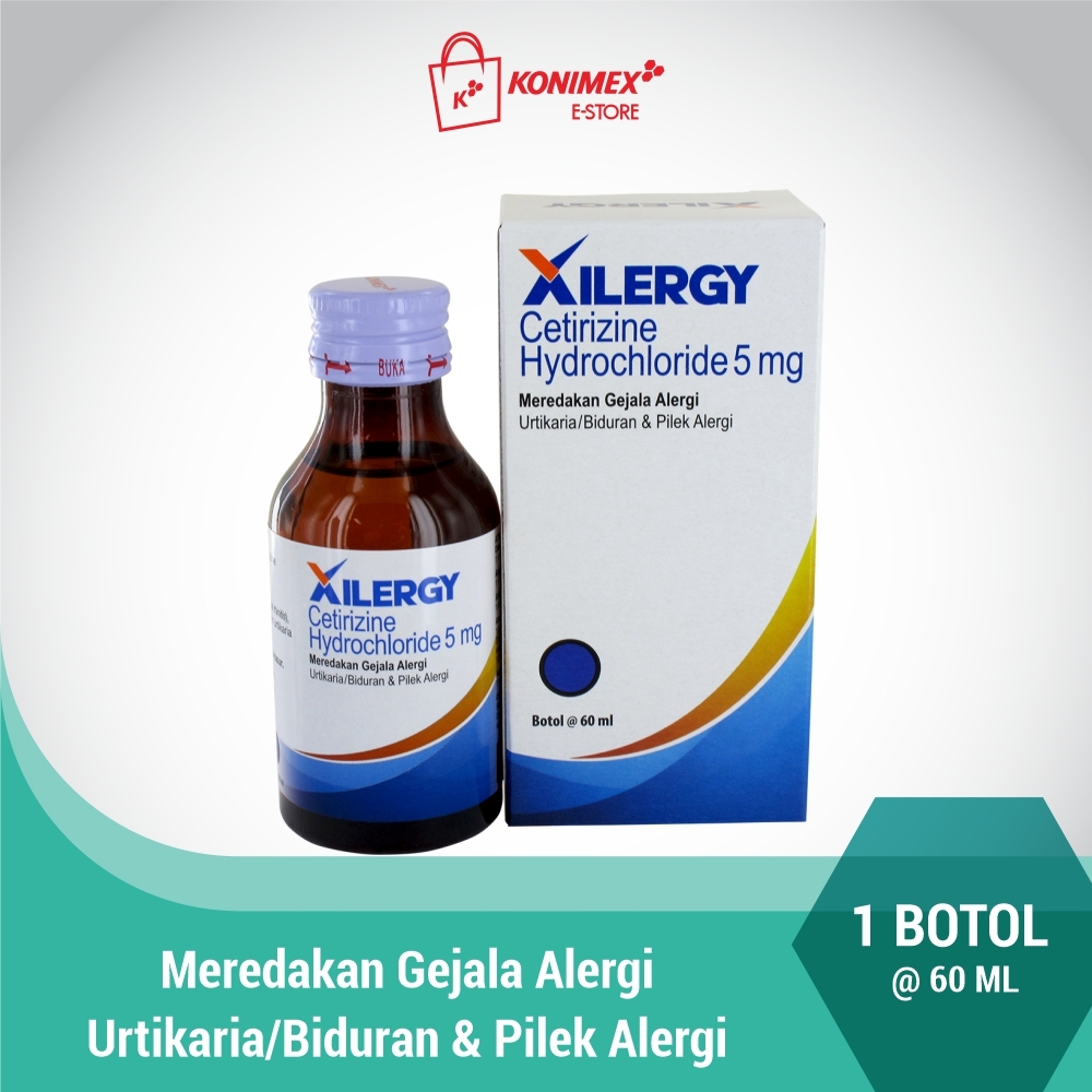 Xilergy Botol 60 ml Solusi Atasi Alergi
